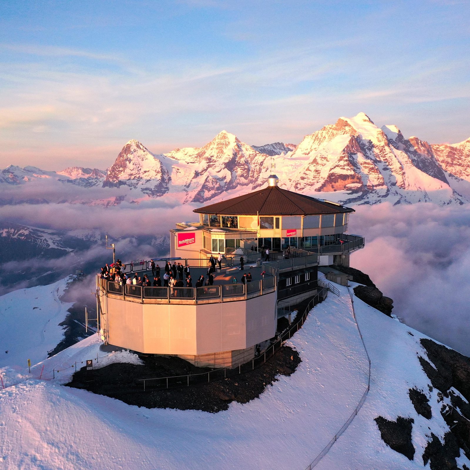 Schilthorn From Stechelberg